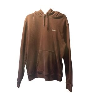 Nike Mens Solo Pullover Hoodie Size XL Maroon 826433-233‎ Streetwear Gorpcore